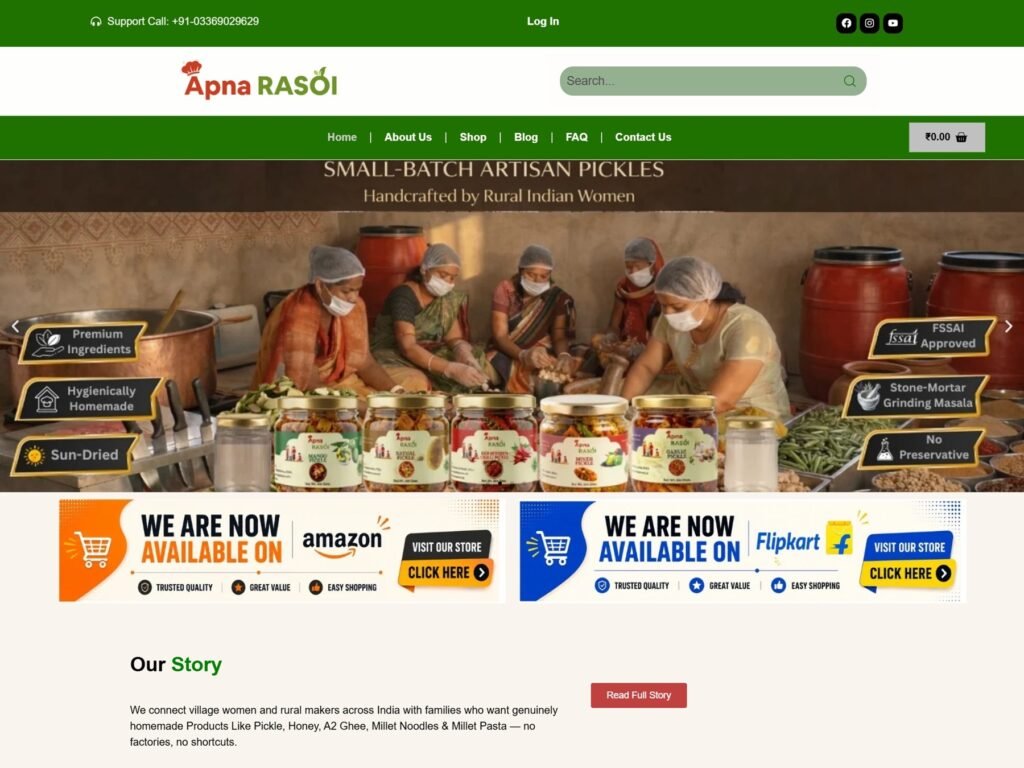 apna rasoi case study